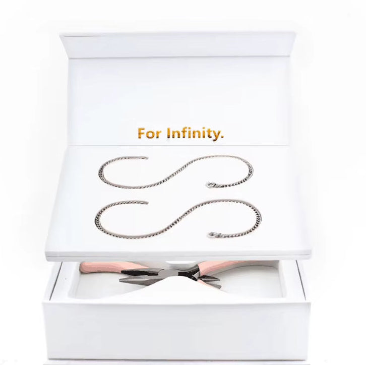 2025 New Permanent Eternal Bracelet Couple Jewelry Do It Yourself Fashion Bracelet Kit Valentine'S Gift for Lover.